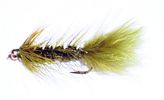 Beadhead Wolly Bugger oliven