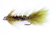 Beadhead Wolly Bugger oliven